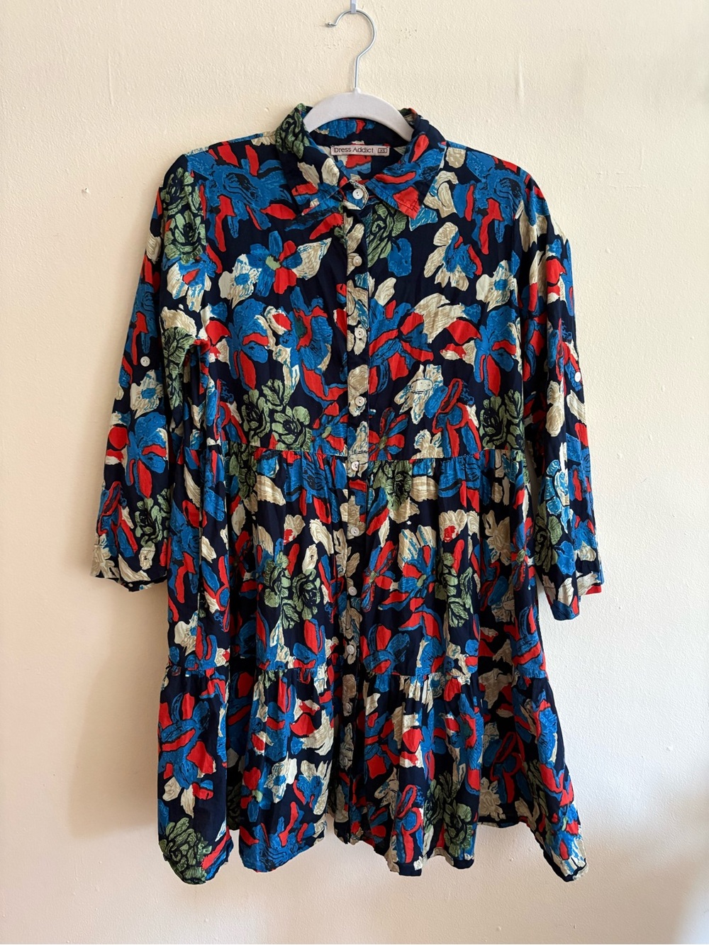 Dress Addict - Floral Cotton Dress